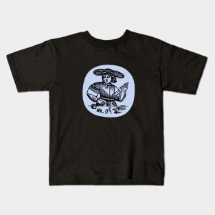 Tarot Magician - Blue Kids T-Shirt